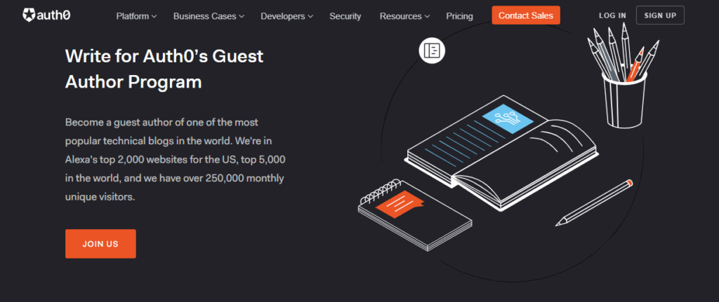 Auth0主頁