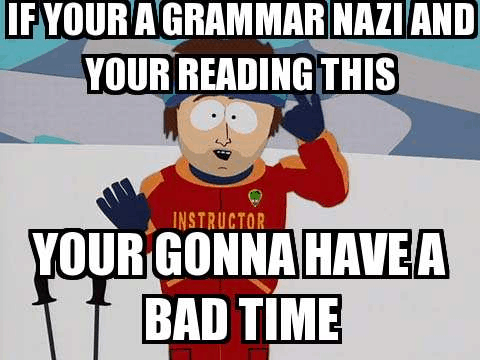 語法納粹meme