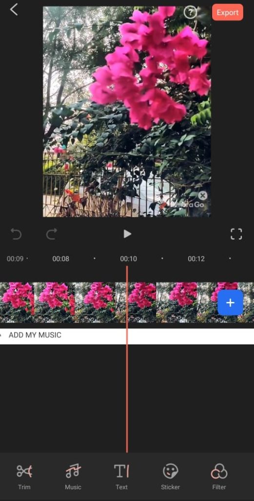 FilmoraGo視頻編輯App